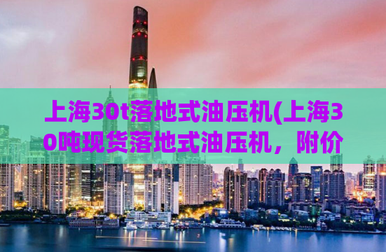 上海30t落地式油压机(上海30吨现货落地式油压机，附价格和参数！)