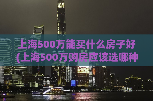 上海500万能买什么房子好(上海500万购房应该选哪种类型的房子？)