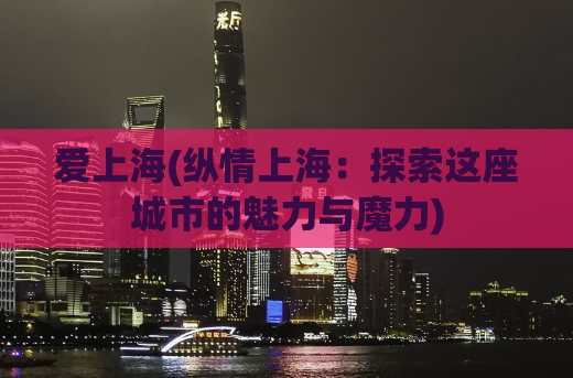 爱上海(纵情上海：探索这座城市的魅力与魔力)